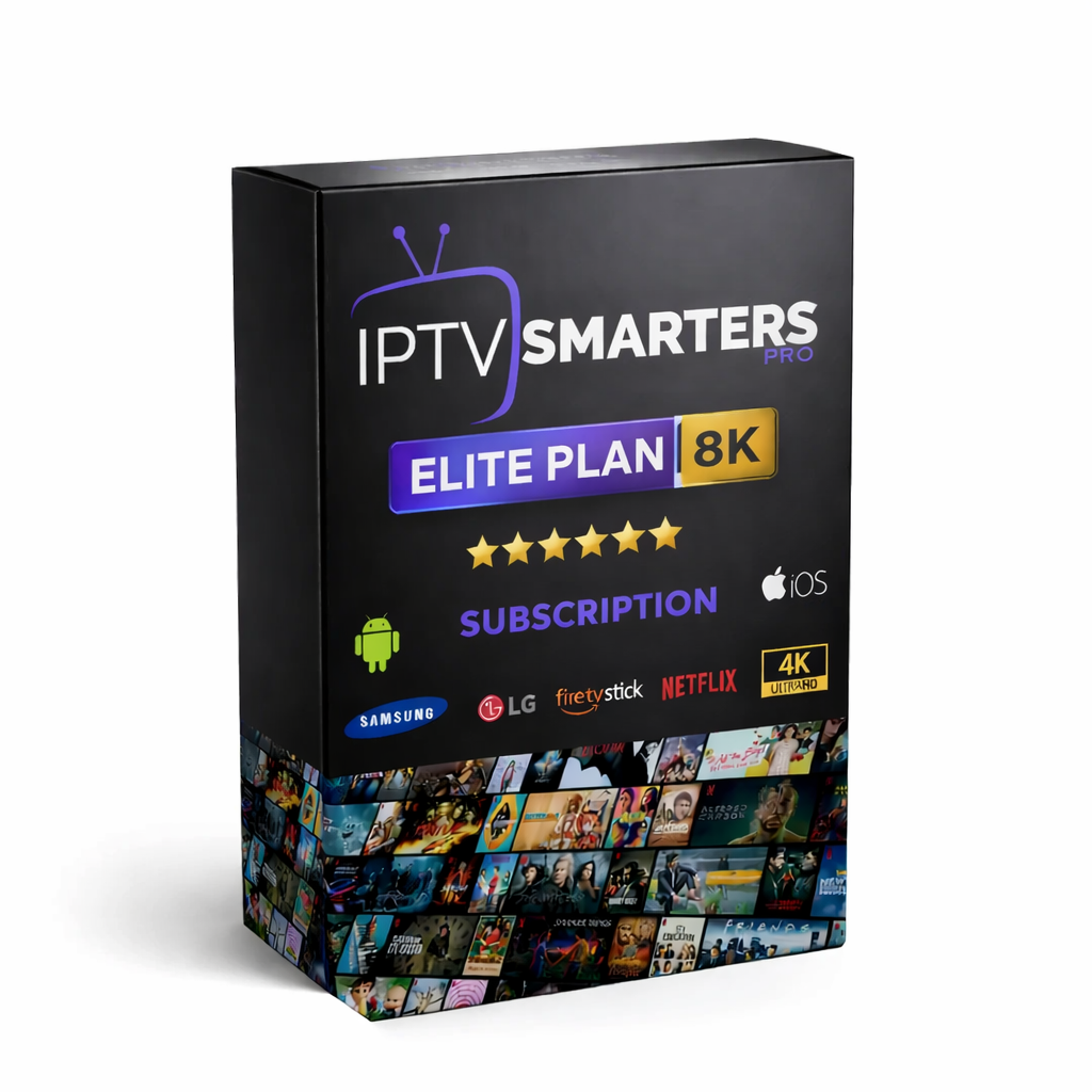 IPTV Smarters Pro Elite Subscription — Premium Server 51,000+ Channels 4K Ultra HD USA 2026